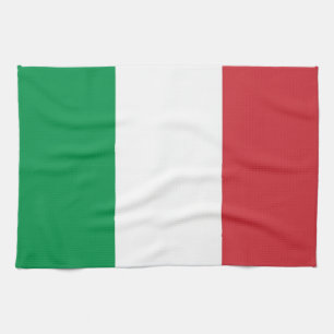 Toalla de cocina con bandera de Italia
