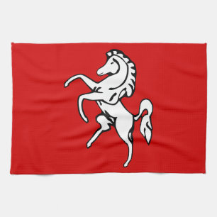 Toalla de cocina con bandera de Kent, Inglaterra