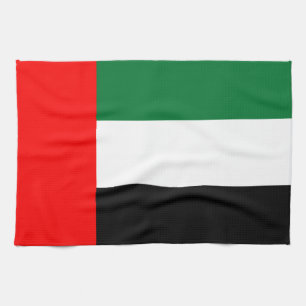 Toalla de cocina con bandera de los Emiratos Árabe