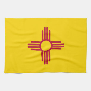 Toalla de cocina con bandera de Nuevo México, EE.U