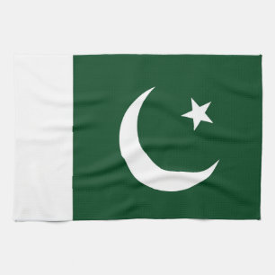 Toalla de cocina con bandera de Pakistán