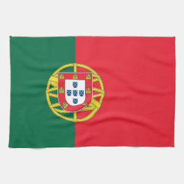 Toalla de cocina con bandera de Portugal