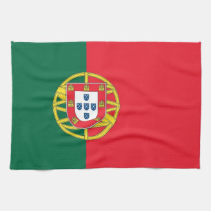 Toalla de cocina con bandera de Portugal