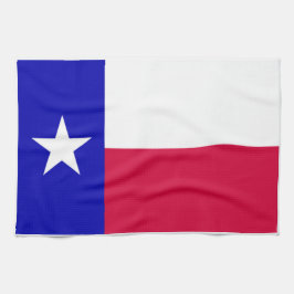 Toalla de cocina con bandera de Texas
