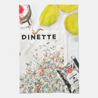 Toalla de cocina con confeti