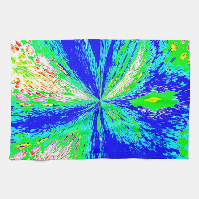 Toalla de cocina con diseño abstracto (Horizontal)