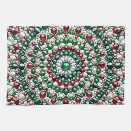 Toalla de cocina con diseño de colores italianos