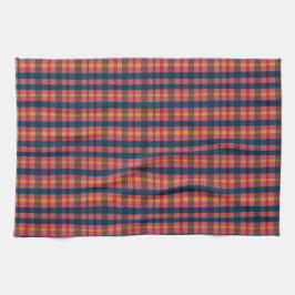 Toalla de cocina con estampado de cuadros