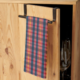 Toalla de cocina con estampado de cuadros