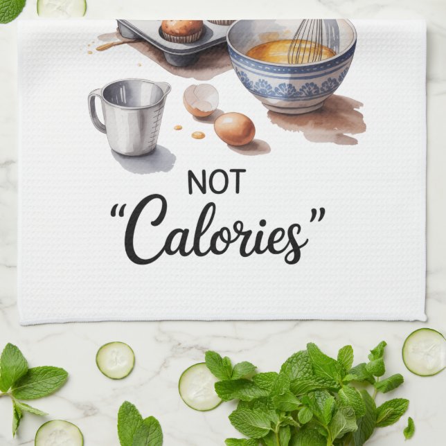 Toalla de Cocina con Frase Divertida (Doblado)