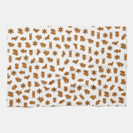 Toalla de cocina con impresión monocroma.