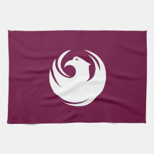 Toalla de cocina con la bandera de Phoenix, Arizon