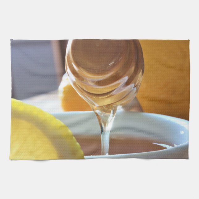 Toalla de cocina con limón (Horizontal)