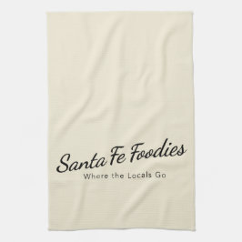 Toalla de cocina con logo de Santa Fe Foodies
