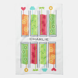 Toalla de cocina con nombre propio de Summer Juice