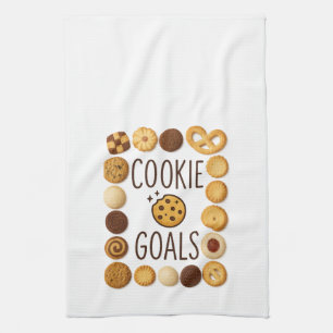 Toalla de cocina con objetivos de cocina