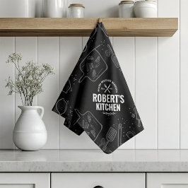 Toalla de cocina con pizarra personalizada | Cus