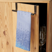 Toalla de cocina con salpicaduras de pintura abstr