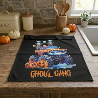Toalla de cocina con temática de calabaza de la pa