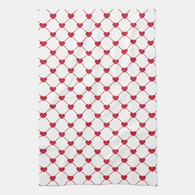 Toalla de cocina/corazón (Vertical)