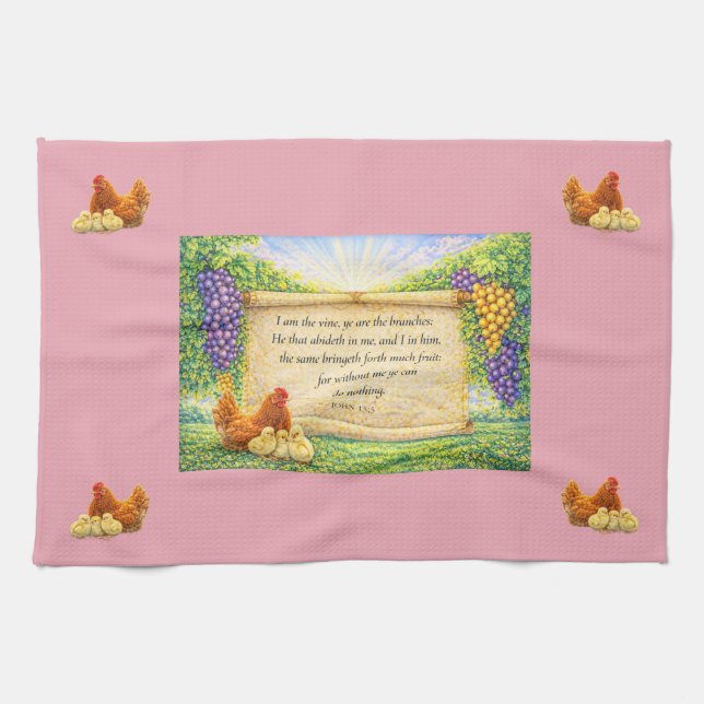 Toalla de cocina cristiana (Horizontal)