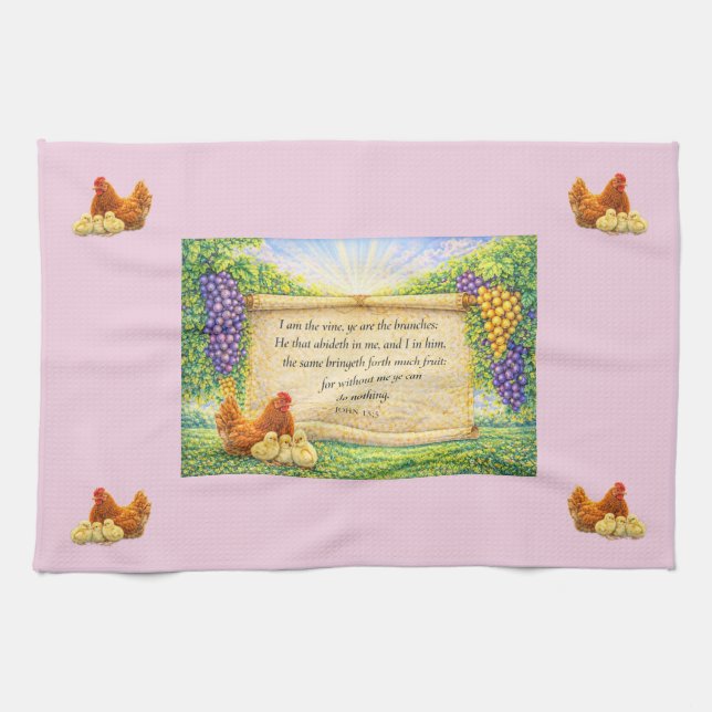Toalla de cocina cristiana (Horizontal)