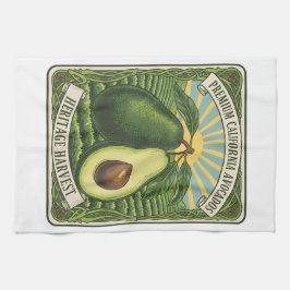 Toalla de cocina de aguacates de California