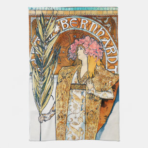 Toalla de cocina de Alfonso Mucha Gismonda