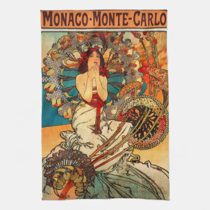 Toalla de cocina de Alfonso Mucha Monte Carlo