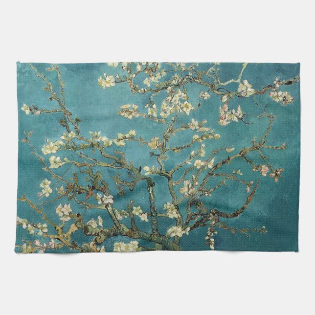 Toalla de cocina de almond Blossom (Horizontal)