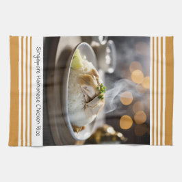 Toalla de cocina de arroz de pollo de Singapur