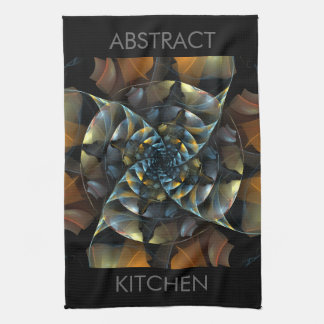 Toalla de cocina de arte para el abstracto del vol