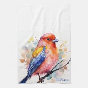 toalla de cocina de aves acuáticas