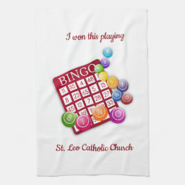 Toalla de cocina de Bingo Winner