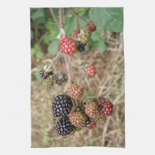 Toalla de cocina de Blackberry Bonanza