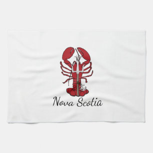 Toalla de cocina de bogavante de Nova Scotia