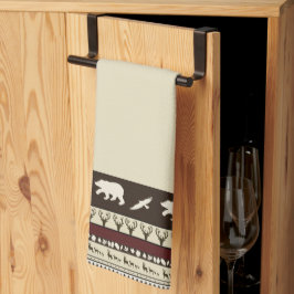 Toalla de cocina de bosques de otoño