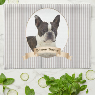 Toalla de cocina de Boston Terrier