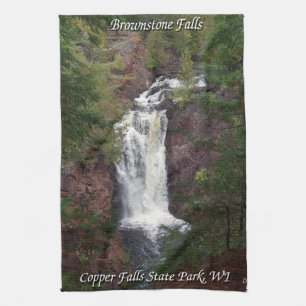 Toalla de cocina de Brownstone Falls