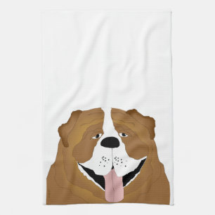 Toalla de cocina de bulldog