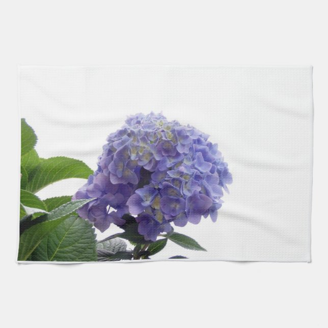 Toalla de cocina de Bush del Hydrangea (Horizontal)