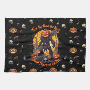 🖤 toalla de cocina de calabaza negra 🎃