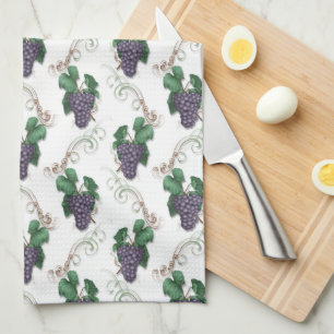 Toalla de cocina de campo para uva