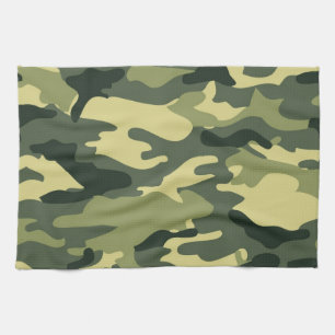 Toalla de cocina de camuflaje