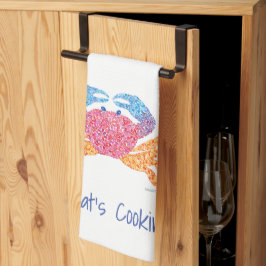 Toalla de cocina de cangrejo