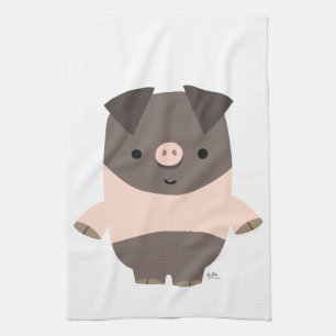 Toalla de cocina de cerdo Personalizado fuerte
