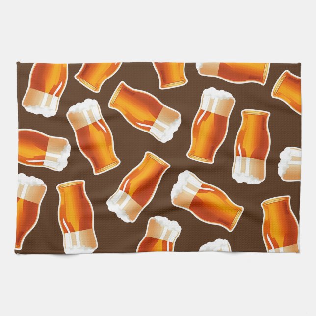 Toalla de cocina de cerveza (Horizontal)