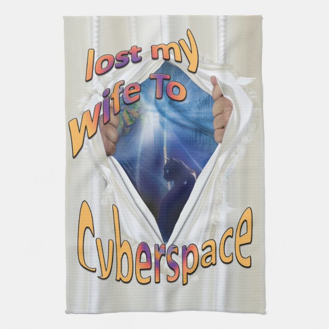 Toalla de cocina de chiste de papá (Vertical)