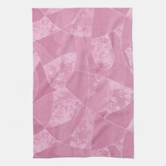 Toalla de cocina de cristal rosado