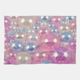 Toalla de cocina de cuentas Pastel